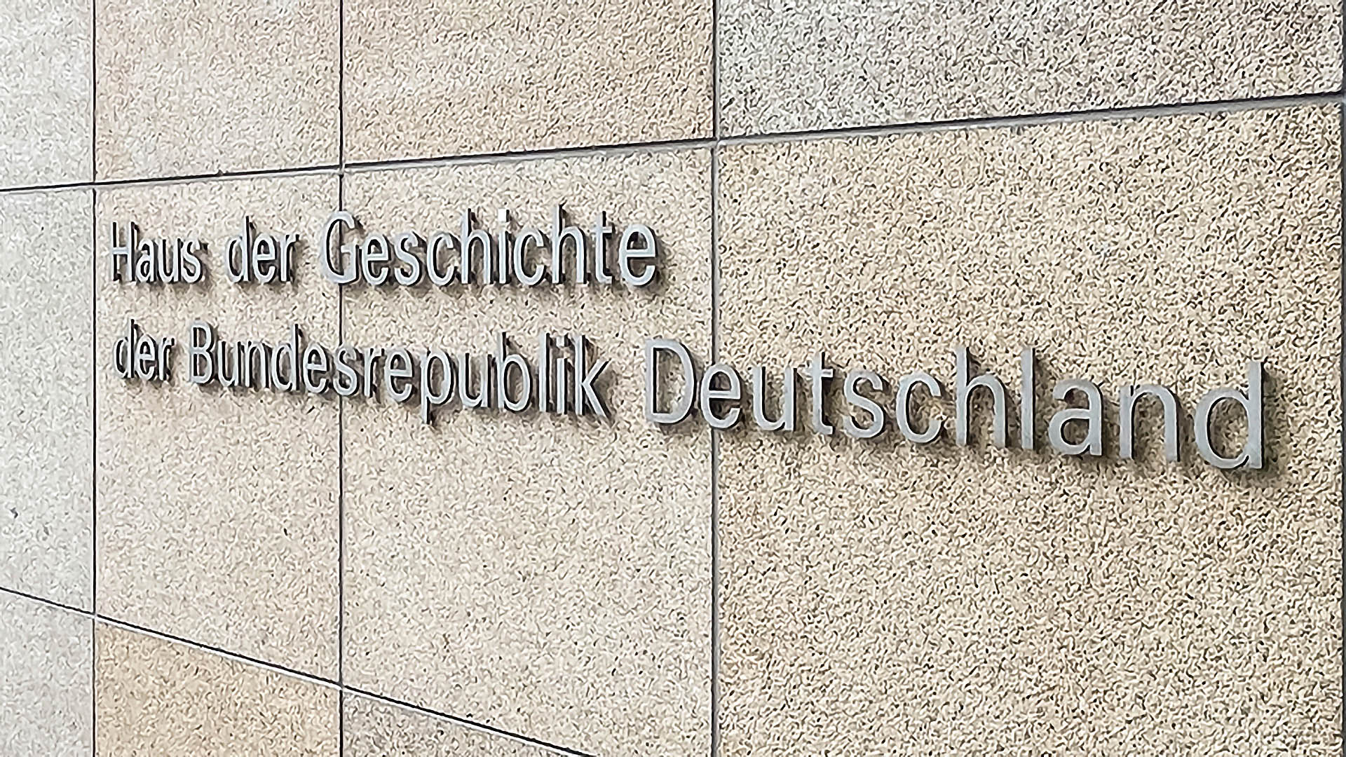 Kooperation mit dem "Haus der Geschichte"